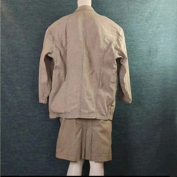Vintage 80s In-Wear Women's Suit; Skirt & Blazer 100% Cotton - Picture 4 of 16